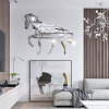 three-dimensional Acrylic Mirror stickers originality television Background wall decorate Wall stickers 374 Geometry animal Fine horse